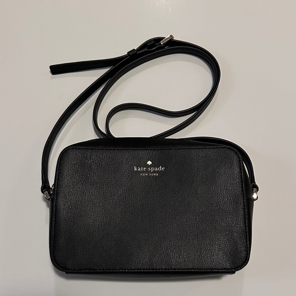 Kate Spade Sleek Black Crossbody Bag